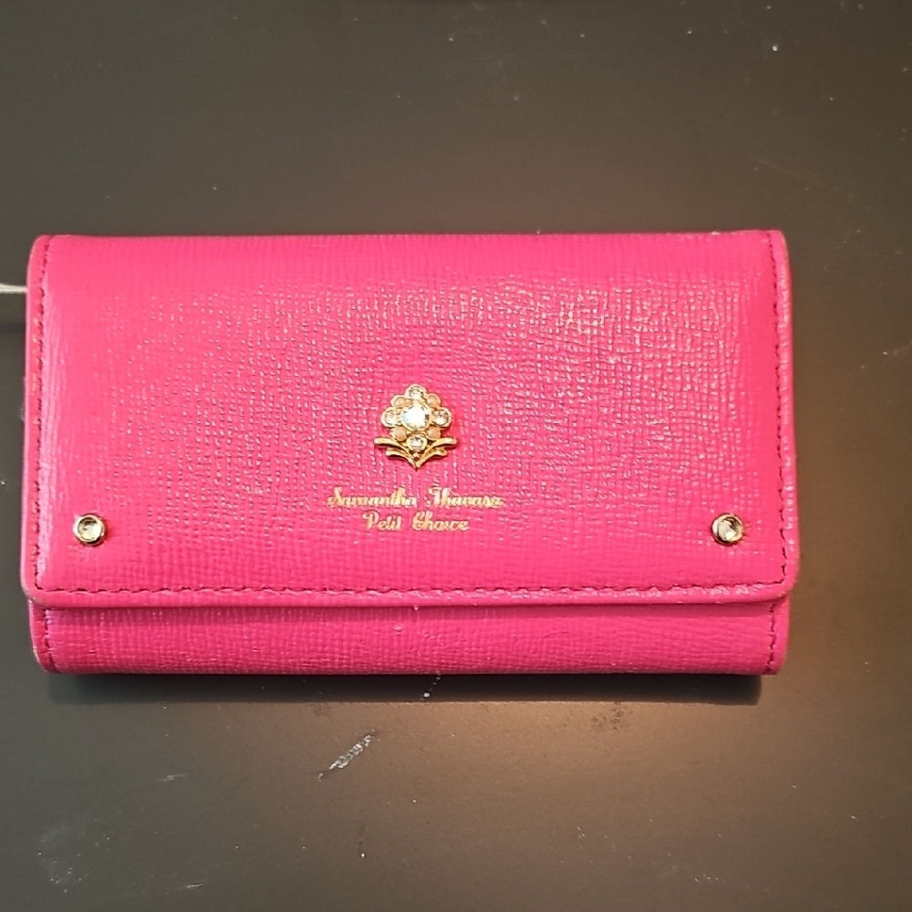 Samantha Thavasa Vibrant Pink Wallet